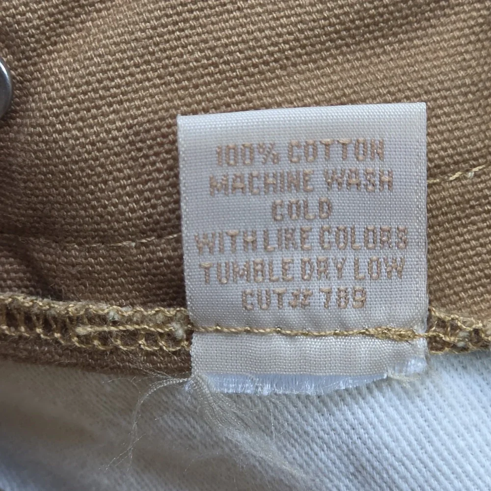 VTG Mens Scully Rangewear Durable Cotton Canvas Outdoor Pant Sz 42 Brown Tan NWT